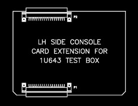 37 Pin Side Console Extender Card