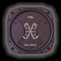 1U432 Dual Fuel Gauge