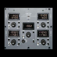1U661-001 COMM/NAV/DME/ADF Radio Control Panel